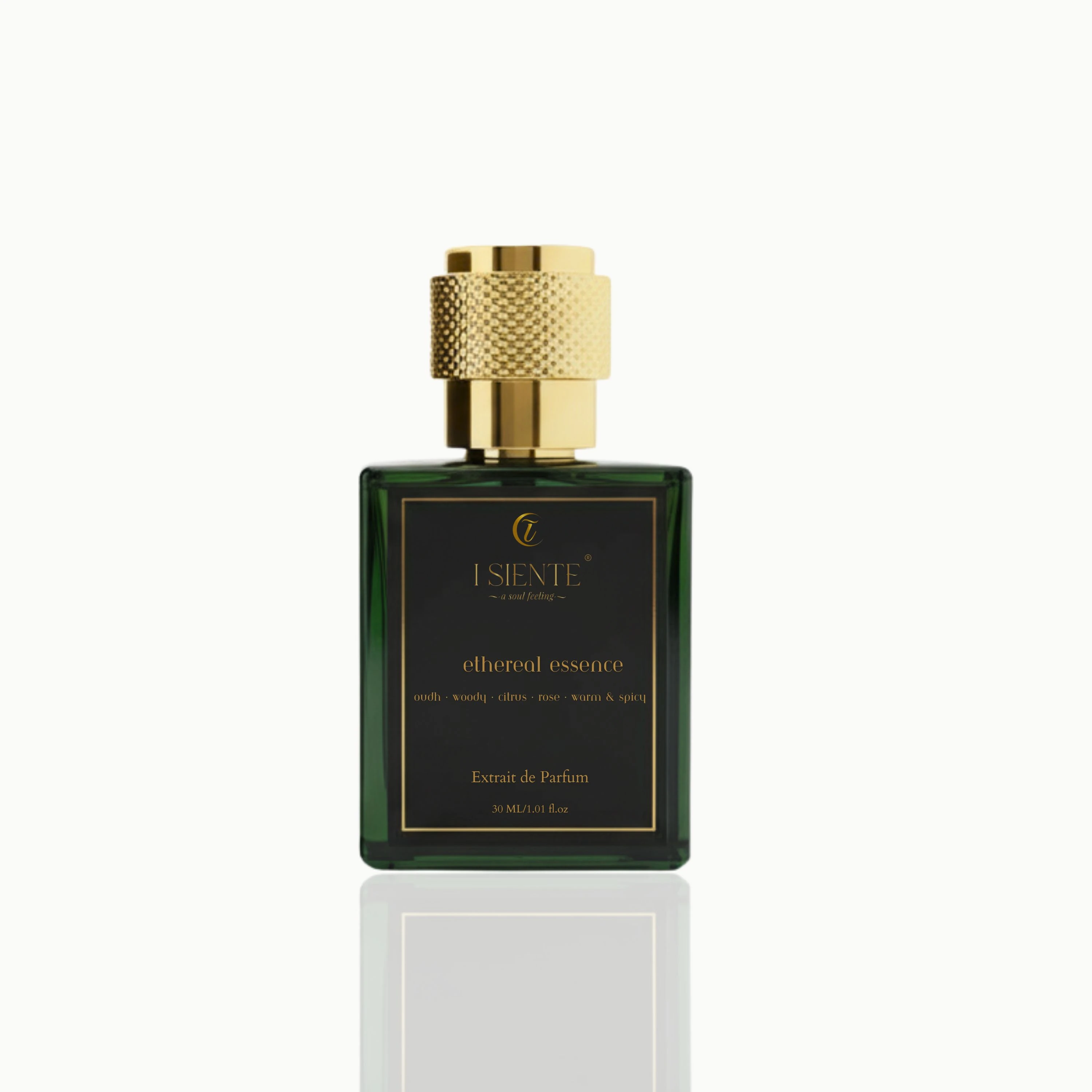 Ethereal Essence Extrait de Parfum 30ml | Long Lasting Unisex Perfume | Oudh, Woody, Citrus, Rose & Warm Spicy Notes | Premium Luxury Fragrance Gift