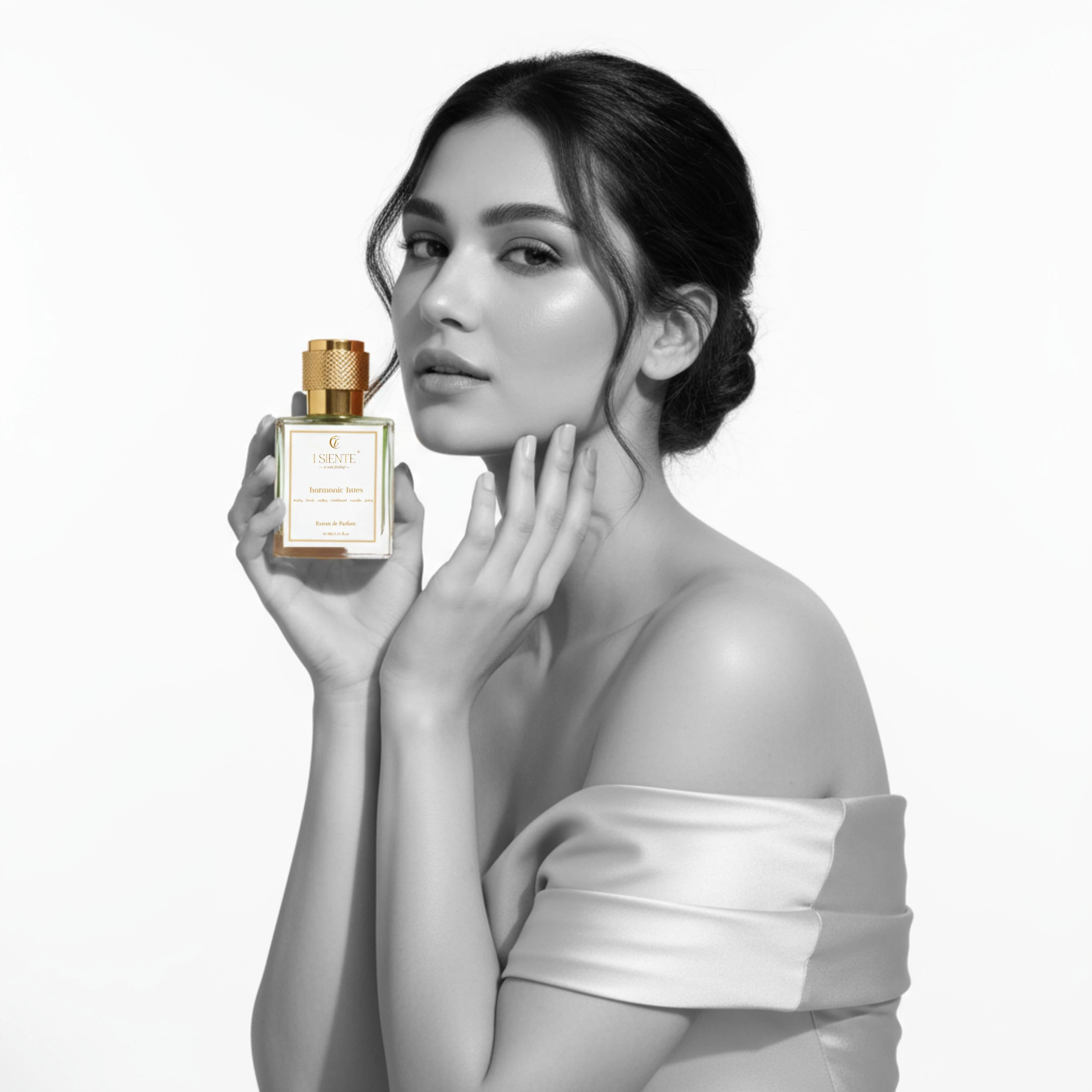 Harmonic Hues – Extrait de Parfum 30ml | Long Lasting Perfume for Men & Women | Fruity, Fresh & Milky Fragrance with Juicy Vanilla Notes | Luxury Gift Perfume